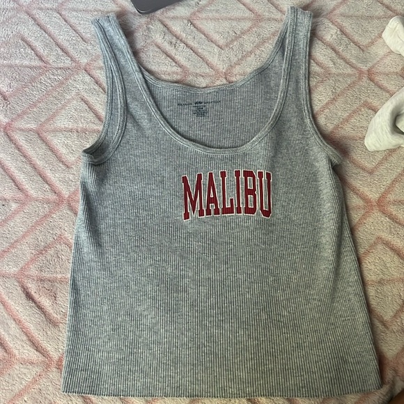 Grey titled cute brandy mellille top - Picture 1 of 1